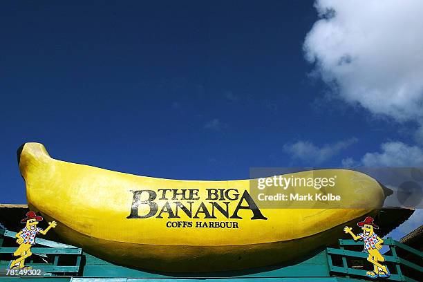 The "Big Banana" is seen on February 25, 2006 in Coffs Harbour, Australia. There are now close to 150 "Big Things" around Australia. The trend began...