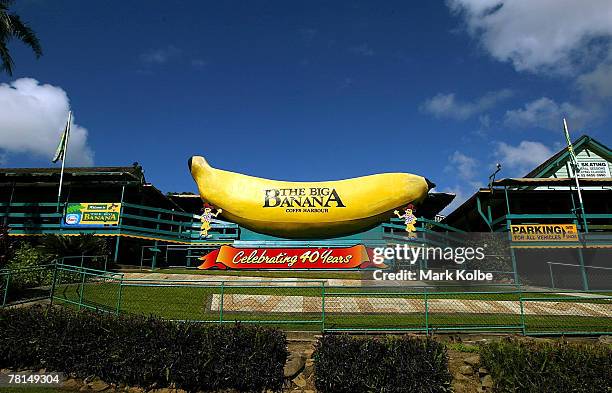 The "Big Banana" is seen on February 25, 2006 in Coffs Harbour, Australia. There are now close to 150 "Big Things" around Australia. The trend began...