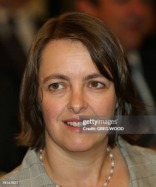 Nicola Roxon attends the Australian Labor Party first caucus meeting in Canberra, 29 November 2007. Roxon has become Minister for Health and Ageing...