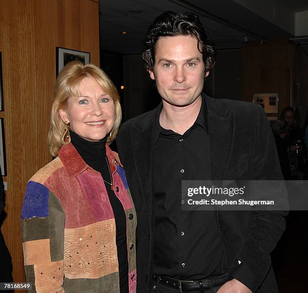 Actor Dee Wallace and actor Henry Thomas attend the Academy of Motion Picture Arts and Sciences screening of "E.T. The Extra-Terrestrial" at the...