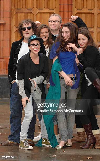 Harry Enfield , Jaime Winstone and cast attend 'Portobello Pantomime' Photocall at The Tabernacle, Notting Hill on November 30, 2007 in London,...