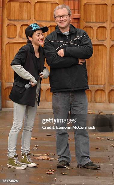 Harry Enfield and Jaime Winstone attend 'Portobello Pantomime' Photocall at The Tabernacle, Notting Hill on November 30, 2007 in London, England.