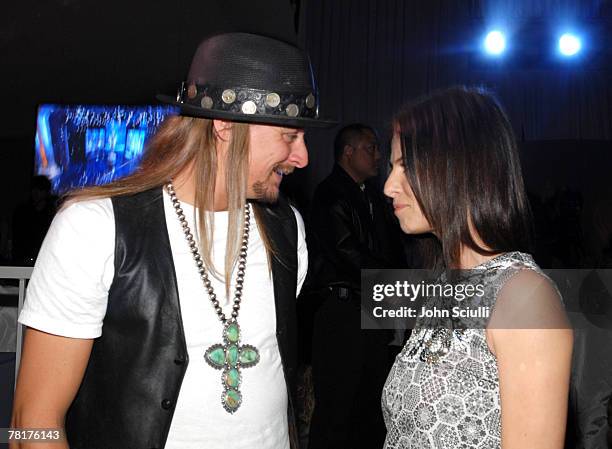 Kid Rock and Susie von den Stemmen at Elton John AIDS Foundation Oscar Party Sponsored by Audi