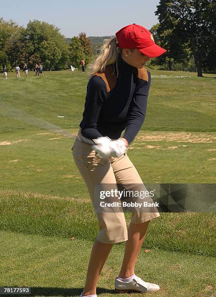 Ivanka Trump at The Eric Trump Foundation Golf Invitational at Trump National Golf Club September 18, 2007 in Briarcliff Manor, New York.