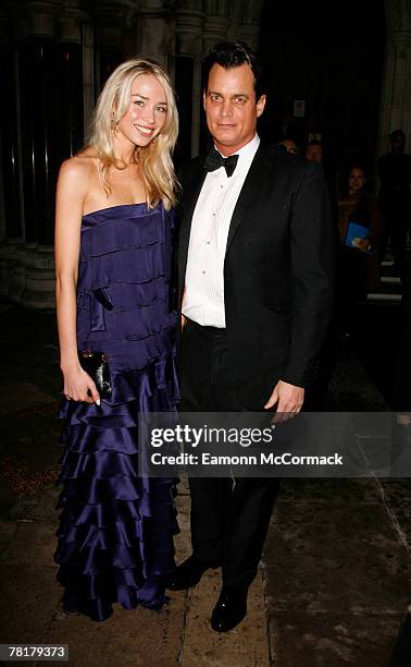 Noelle Reno and Matthew Mellon attend the Fortune Forum Summit at Royal Courts Of Justice on November 30, 2007 in London, England.