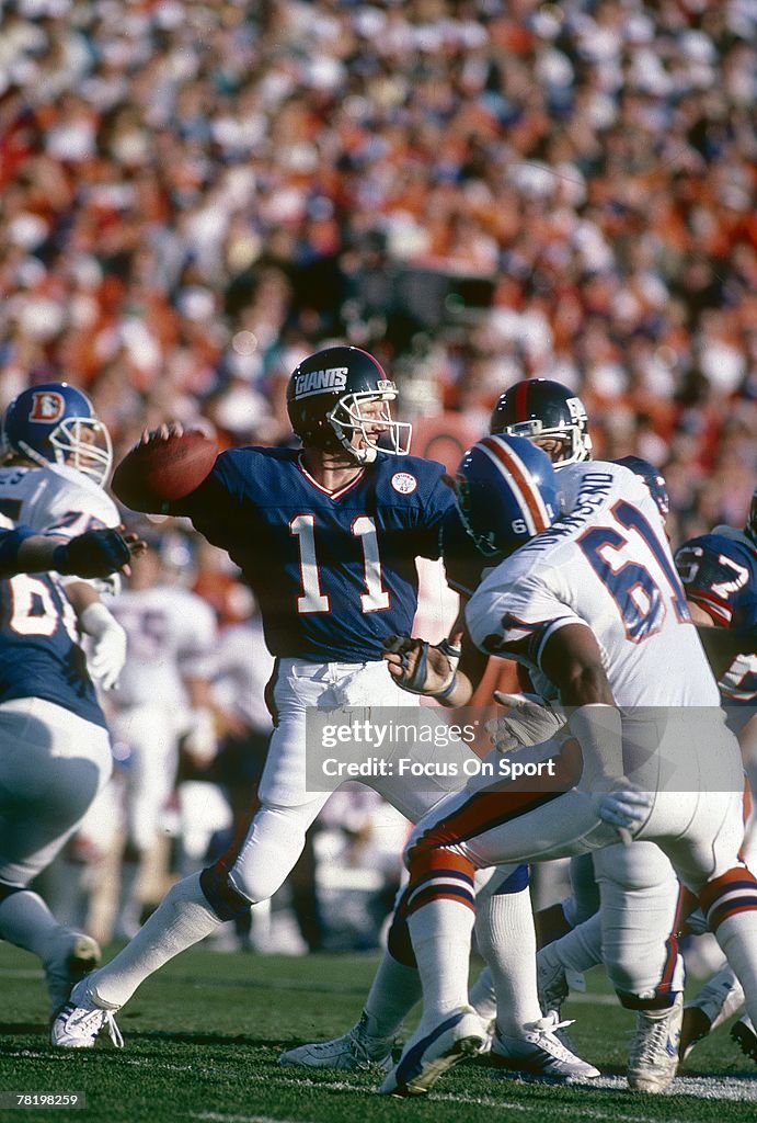 Super Bowl XXI - New York Giants v Denver Broncos