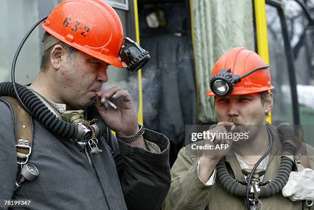 Zasyadko Rockets 69 2007 Zasyadko Mine Disaster Stock Photos, High-Res Pictures, and ...