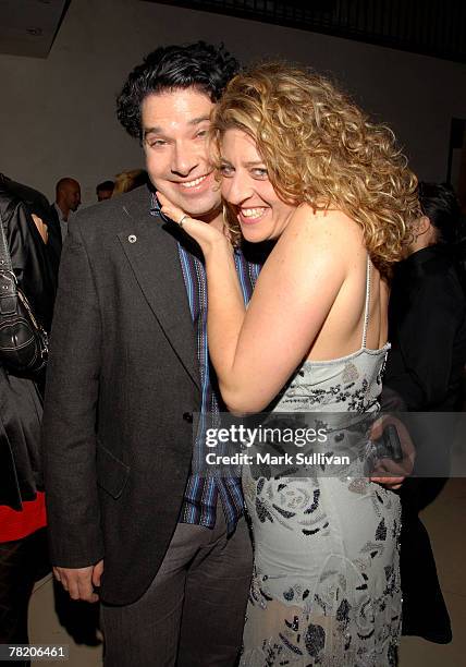 Actor Joel Michaely and producer Melissa Balin attend the Scandinavian Mansion of Style held on December 1, 2007 in Los Angeles, California.