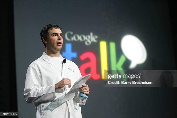 Larry Page, co-founder of Google