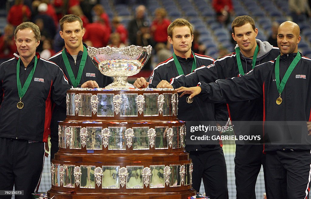 US Davis Cup team, captain Patrick McEnr