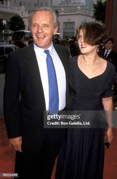 Anthony Hopkins and Abigail Hopkins