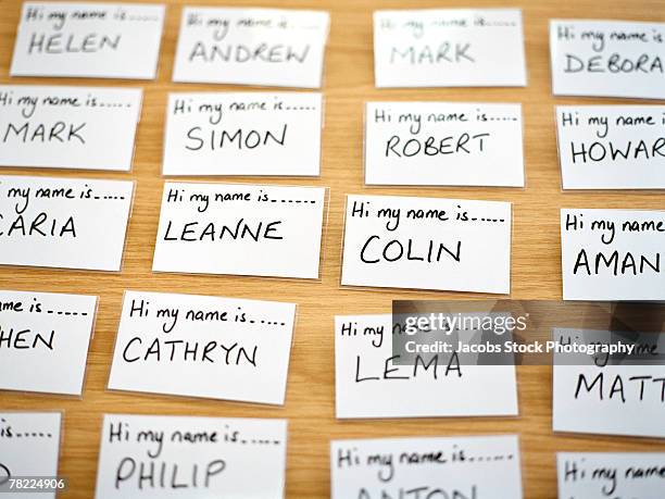 Table Name Tag Photos and Premium High Res Pictures - Getty Images
