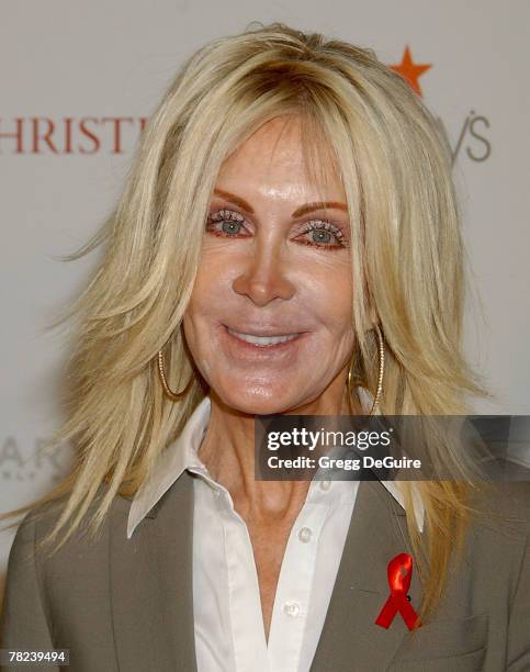 Actress Joan Van Ark arrives at A.R. Gurney's "Love Letters" starring Dame Elizabeth Taylor and James Earl Jones at Paramount Studios on December 1,...