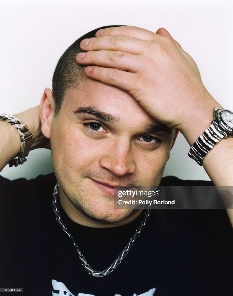 Louis John Osbourne, son of Ozzy Osbourne poses for a portrait shoot