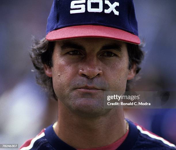 Manager Tony LaRussa of the Chicago White Sox during the American League Championship Series against the Baltimore Orioles on October 5, 1983 in...