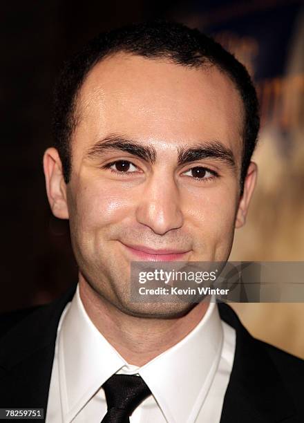 Actor Khalid Abdalla arrives at the premiere of Paramount Classic's "The Kite Runner" at the Egyptian Theater on December 4, 2007 in Los Angeles,...