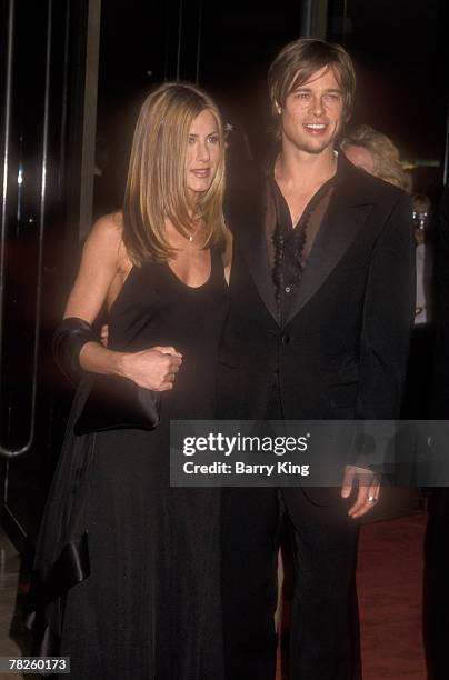 Jennifer Aniston and Brad Pitt