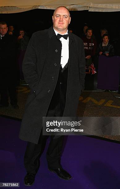 Dara O'Briain arrives at the British Comedy Awards 2007 at London Studios on December 5, 2007 in London, United Kingdom.