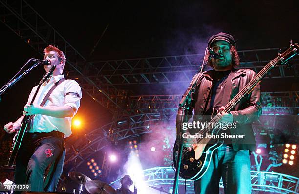 Josh Homme and Alain Johannes of Queens of the Stone Age