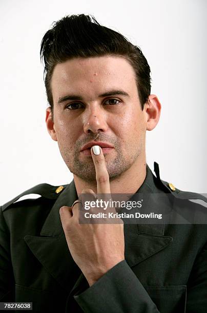 Phil Jamieson of Grinspoon poses during a portrait session on May 31, 2007 in Sydney, Australia.