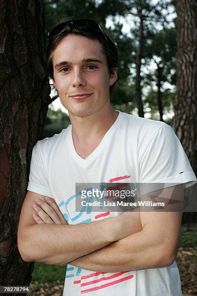 Actor Andrew Supanz attends the launch of the Nissan Moonlight Cinema in Centennial Park on December 6, 2007 in Sydney, Australia.