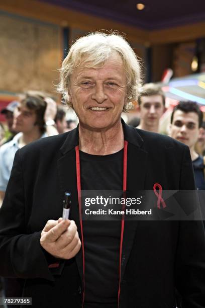 Rutger Hauer attends the launch of "Blade Runner - The Final Cut" at the Jam Factory on December 6, 2007 in Melbourne, Australia.