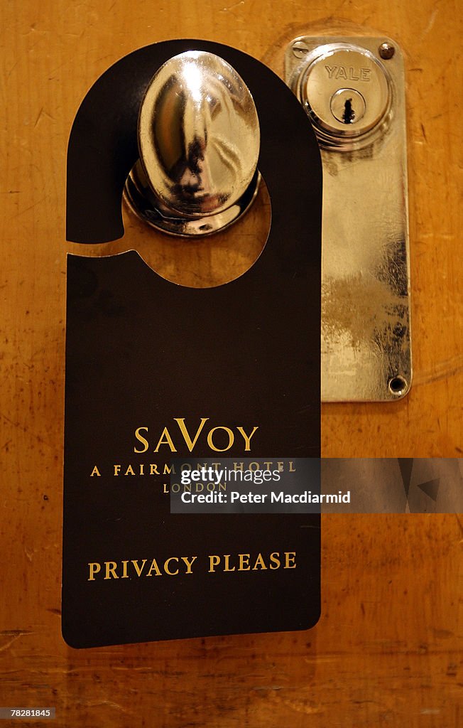 Savoy Hotel Contents To Be Auctioned Off