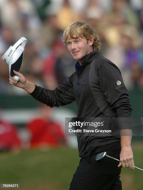 Brandt Snedeker during the third round of the 2007 Buick Invitational at Torrey Pines South Course in La Jolla, California on January 27, 2007.