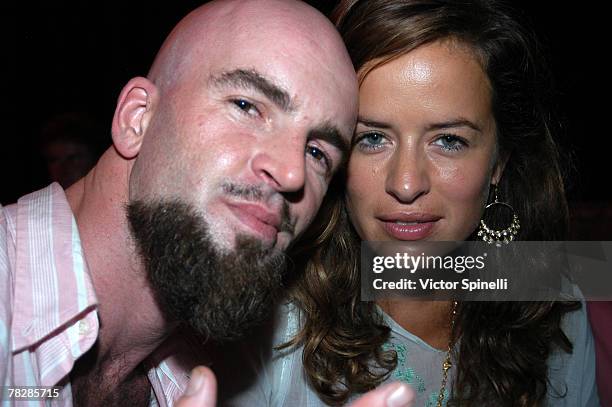 Mike Manumission and Jade Jagger