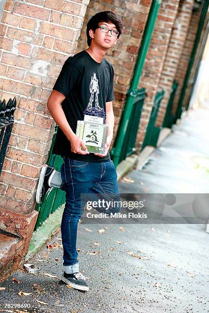 Nugie from Young and Restless wins the Unearthed award at the J Award at the Hopetoun Hotel on December 7, 2007 in Sydney, Australia.