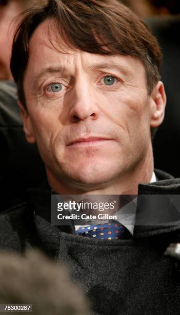 Kieren Fallon leaves the Central Criminal Court on December 7, 2007 in London, England. Fallon and two other jockeys have been cleared of race fixing...