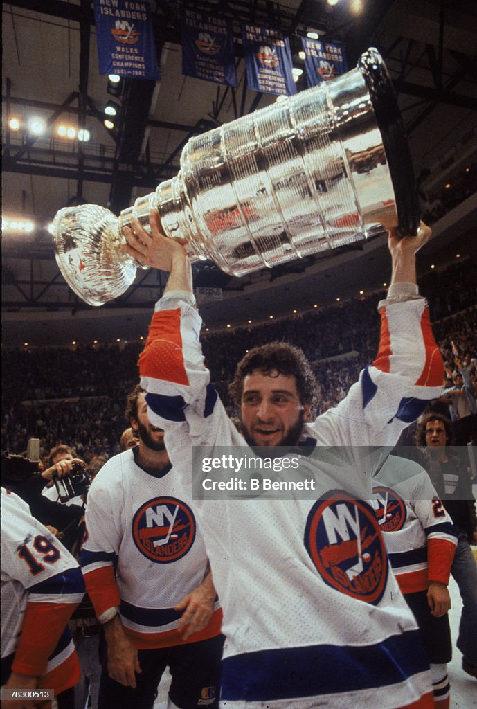 Duane Sutter With The Stanley Cup