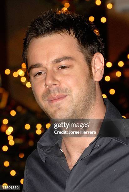 Danny Dyer arrives at the Five Women In Film And Television Awards at the Hilton Park Lane on December 7, 2007 in London, England.