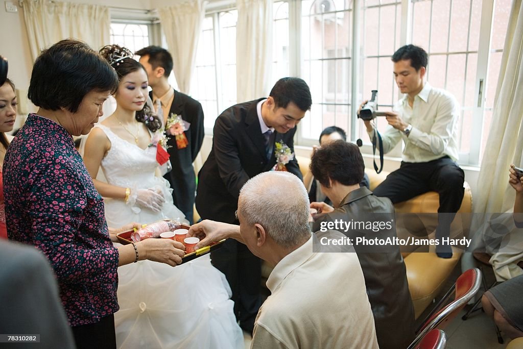 Chinese wedding tea ceremony