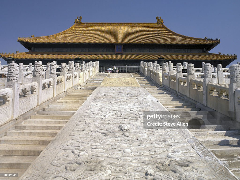 Gate in front of the Forbidden City, Beijing, China