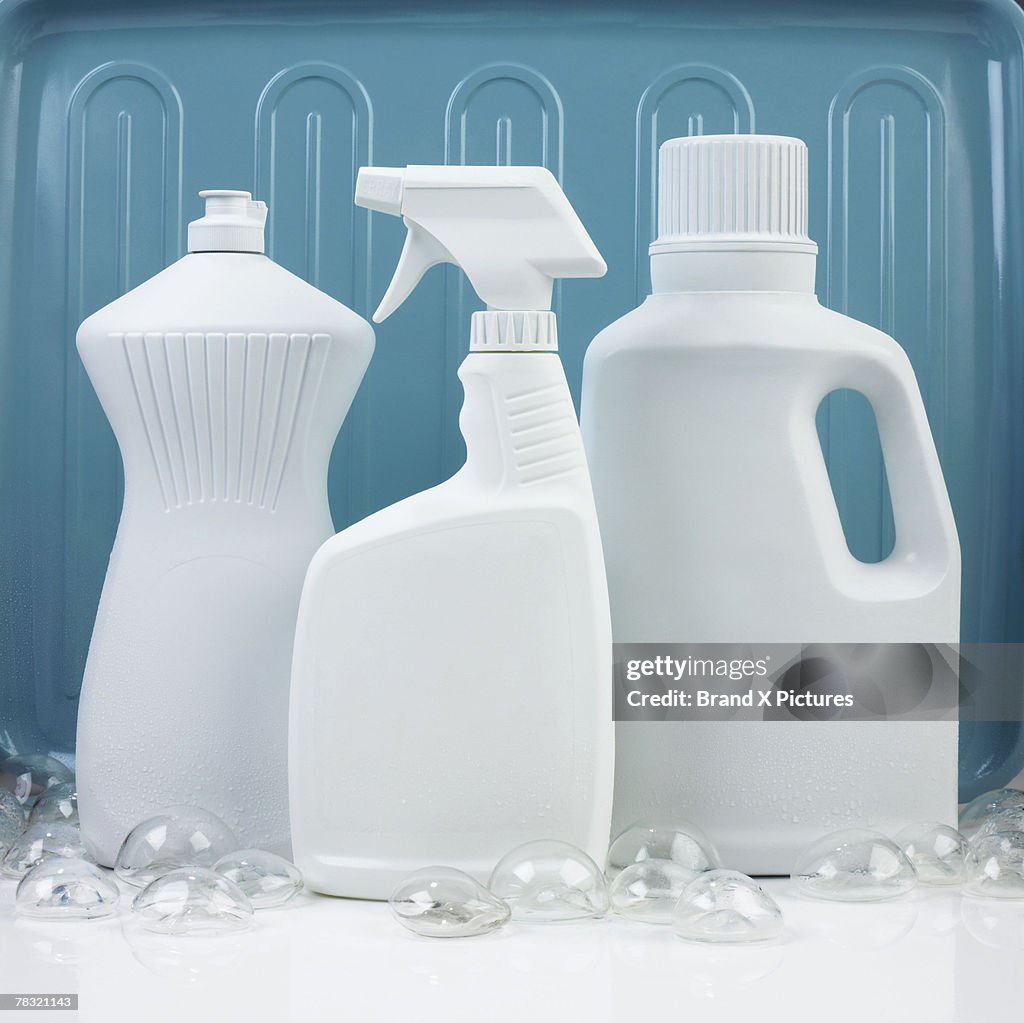 Generic Cleaner Assorted Generic Cleaning Products High-Res Stock Photo - Getty Images