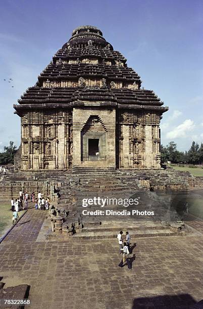 konark sun temple - konark temple foto e immagini stock