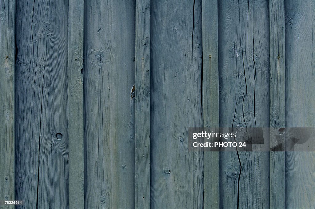 Rustic wooden siding