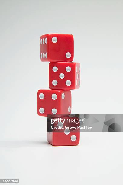 Point Stack Dice Stacked Dice Photos and Premium High Res Pictures - Getty Images