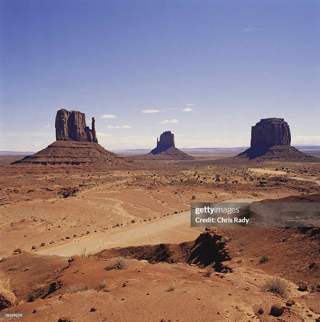 Landscape at Monument Valley