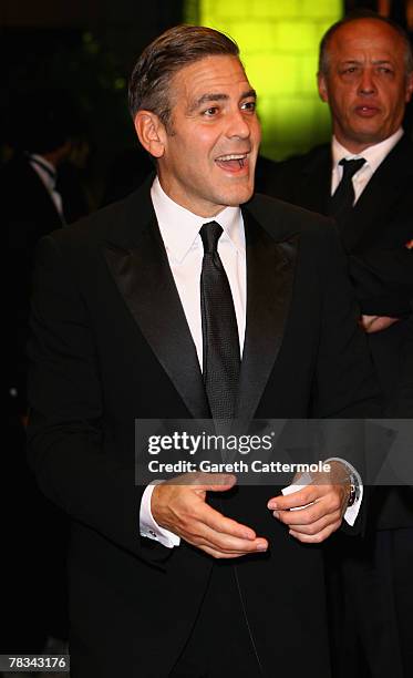 Actor George Clooney attends the opening night and the premiere of the movie 'Michael Clayton' during day one of the 4th Dubai International Film...