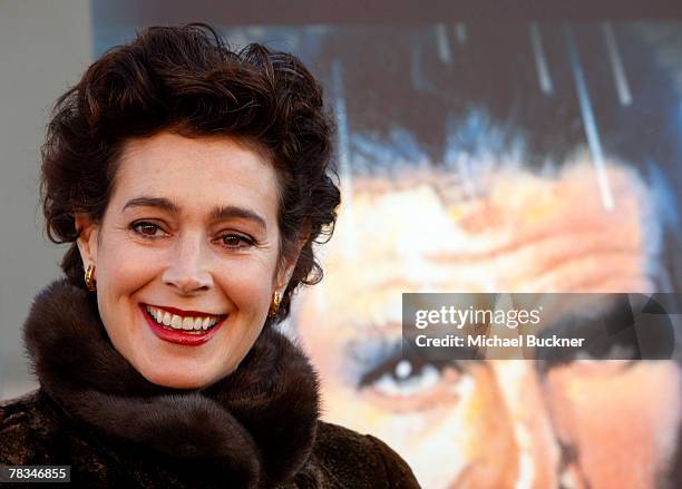 Actress Sean Young arrives at the Jules Verne Adventure Film Festival Special Awards Presentation at the Shrine Auditorium December 9, 2007 in Los...