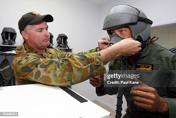 Andrew Raaf 35 Australian Players Raaf Base Visit Stock Photos, High-Res Pictures ...