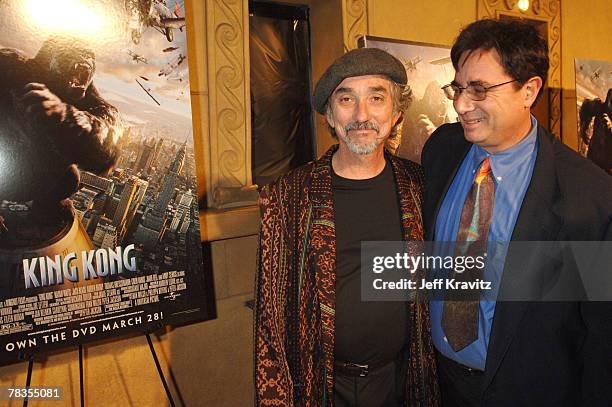 Brian Lambert, composer, and Paul Davids, writer, producer, director of "The Sci-Fi Boys" Coinciding with the March 28, 2006 DVD release of "King...