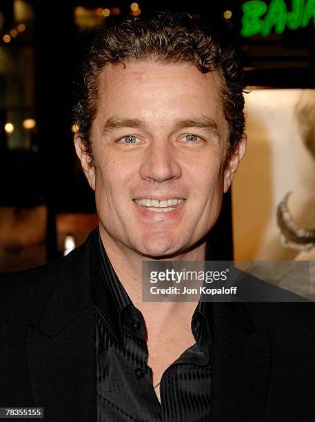Actor James Marsters arrives at the Los Angeles premiere "P.S I Love You" at Grauman's Chinese Theater on December 9, 2007 in Hollywood, California.