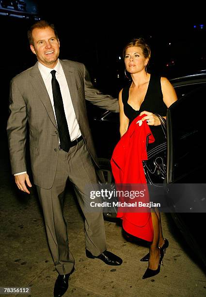 Actor Jack Coleman and wife Beth Toussaint arrives to the 7th annual Hollywood Life Breakthrough of the Year Awards at the Music Box at the Fonda on...