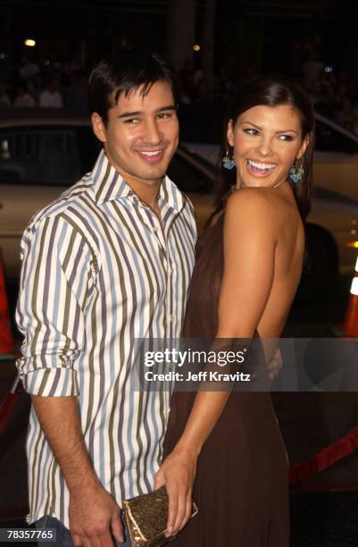 Mario Lopez & Ali Landry