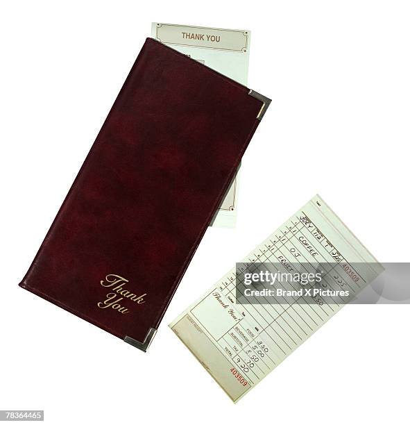 Restaurant Bill High-Res Stock Photo