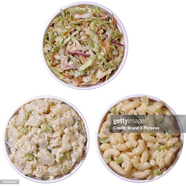 side orders - potato salad stock pictures, royalty-free photos & images