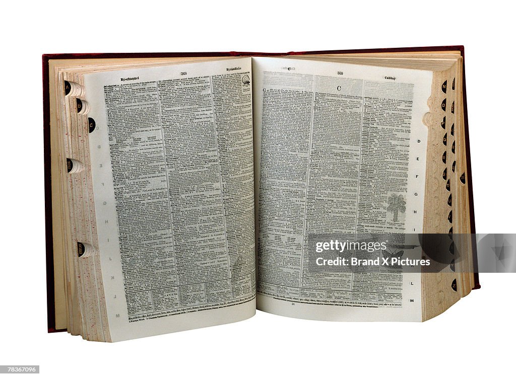 Open Dictionary High-Res Stock Photo - Getty Images